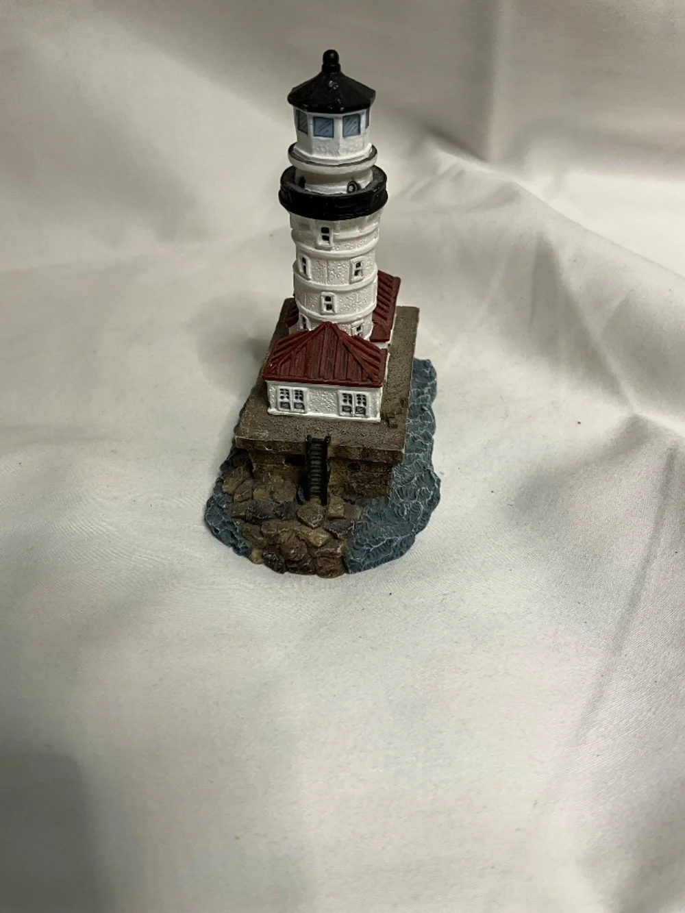 This Little Light of Mine Miniature Lighthouse Figurine Chicago Harbor Illinois